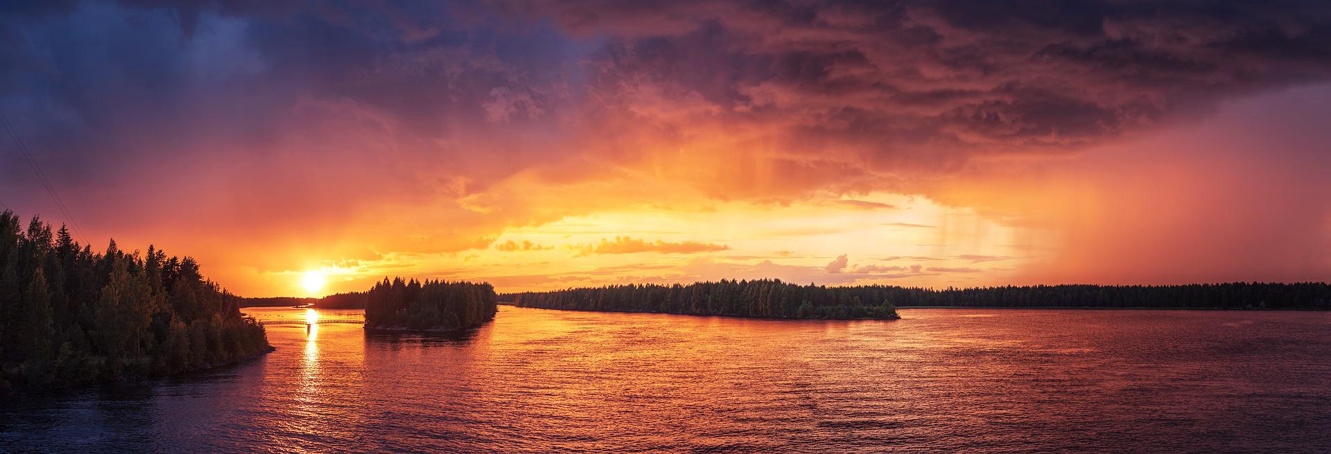 Honnavar boating mirror-water sunrise